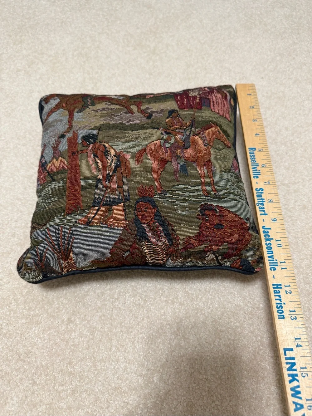 Tapestry Native American/Indian Accent Pillow Home Accent
